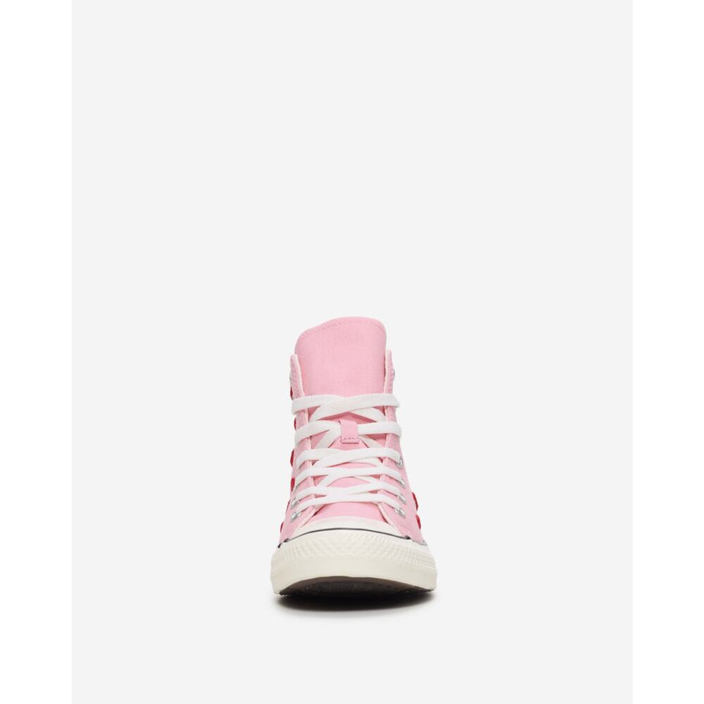 NEW Converse Chuck Taylor All Star V Day Pink Girls Kids Size 7Y Women’s 8.5 - Picture 5 of 9